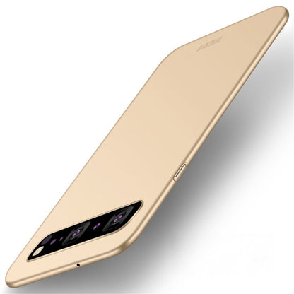 MOFI Frosted PC Ultra-thin Hard Case for Galaxy S10 5G (Gold) - Galaxy Phone Cases by MOFI | Online Shopping UK | buy2fix