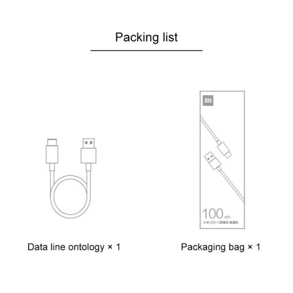 Original Xiaomi Youpin ZMI Type-C / USB-C Charging Cable, Regular Version, Length: 1m(Black) - USB-C & Type-C Cable by Xiaomi | Online Shopping UK | buy2fix