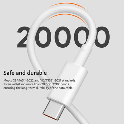 Original Xiaomi 6A USB-C / Type-C to USB-C / Type-C Fast Charging Data Cable, Length: 1m - USB-C & Type-C Cable by Xiaomi | Online Shopping UK | buy2fix