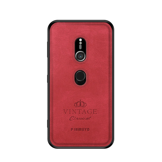 PINWUYO Shockproof Waterproof Full Coverage PC + TPU + Skin Protective Case for Sony Xperia XZ3 (Red) - Sony Cases by PINWUYO | Online Shopping UK | buy2fix