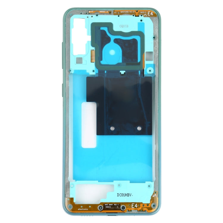 For Samsung Galaxy A60  Middle Frame Bezel Plate (Green) - Galaxy A Series Parts by buy2fix | Online Shopping UK | buy2fix