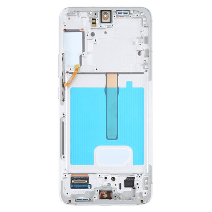 For Samsung Galaxy S22+ 5G SM-S906B Original LCD Screen Digitizer Full Assembly with Frame (White) - Galaxy S Series Parts by buy2fix | Online Shopping UK | buy2fix