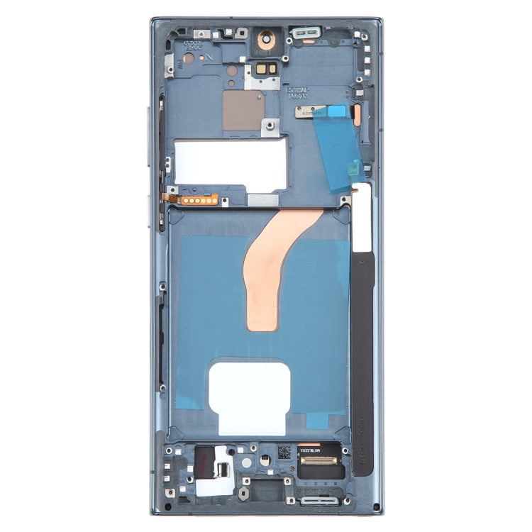 For Samsung Galaxy S22 Ultra 5G SM-S908U US Edition 6.78 inch OLED LCD Screen Digitizer Full Assembly with Frame (Green) - Galaxy S Series Parts by buy2fix | Online Shopping UK | buy2fix