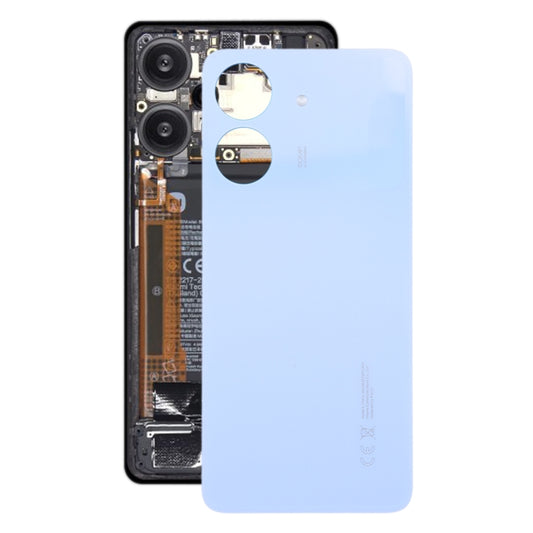 For Xiaomi Poco C65 Original Battery Back Cover(Purple) - Back Cover by buy2fix | Online Shopping UK | buy2fix