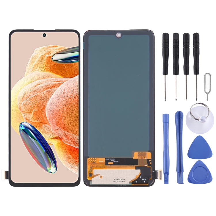 For Xiaomi Redmi Note 12 Pro 4G OLED Material LCD Screen and Digitizer Full Assembly - LCD Screen by buy2fix | Online Shopping UK | buy2fix