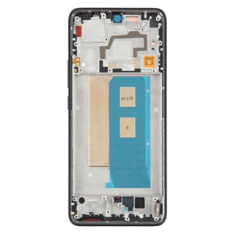 For Xiaomi Redmi K60 Original OLED Material LCD Screen Digitizer Full Assembly with Frame (Black) - LCD Screen by buy2fix | Online Shopping UK | buy2fix