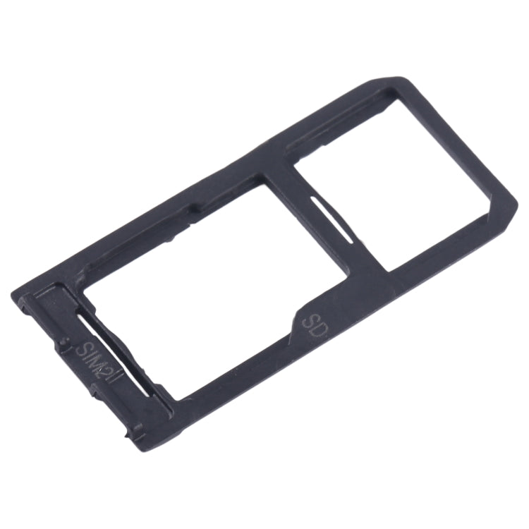 For Sony Xperia 5 III Original SIM Card Tray + SIM / Micro SD Card Tray (Black) - Card Tray by buy2fix | Online Shopping UK | buy2fix