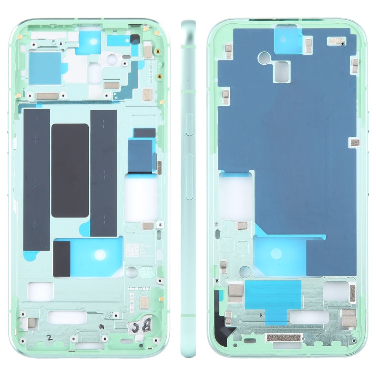 For Google Pixel 8a Original Middle Frame Bezel Plate (Green) - Frame Bezel Plate by buy2fix | Online Shopping UK | buy2fix