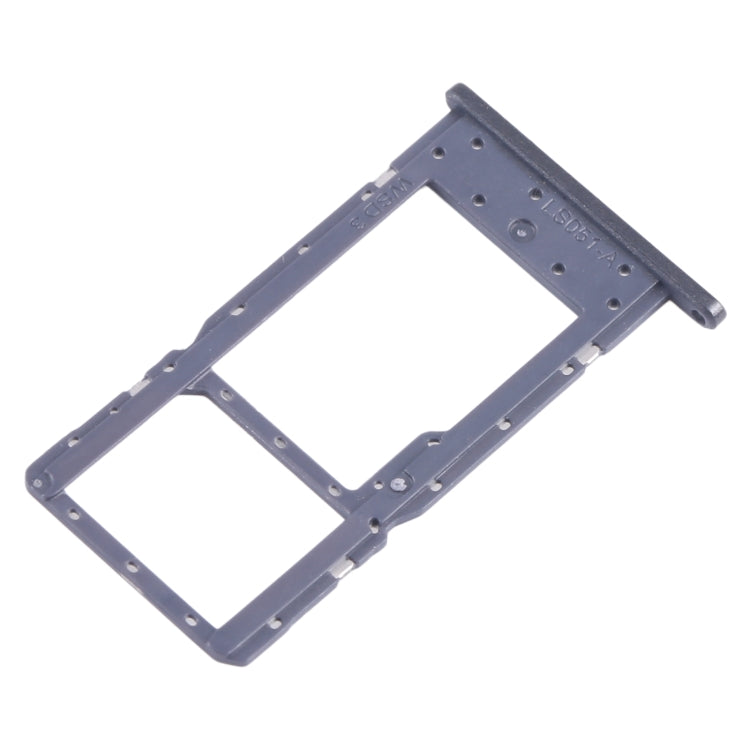 For Alcatel 1SE 2020 5030 SIM Card Tray + Micro SD Card Tray (Grey) - Card Tray by buy2fix | Online Shopping UK | buy2fix