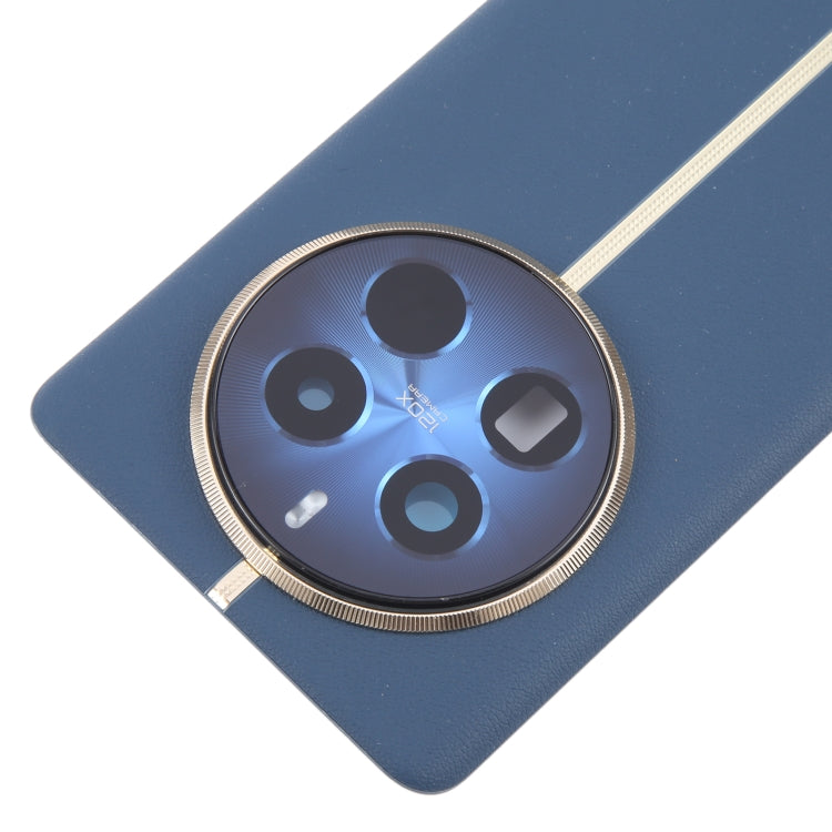 For Realme 12 Pro+ Original Battery Back Cover with Camera Lens Cover(Dark Blue) - Back Cover by buy2fix | Online Shopping UK | buy2fix