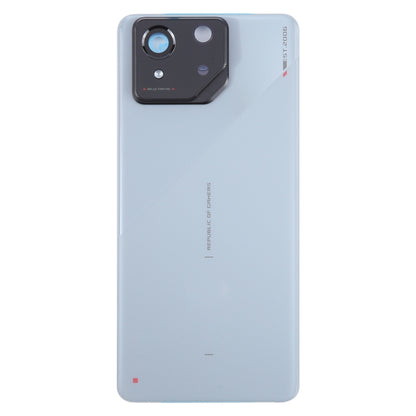 For Asus ROG Phone 8 AI2401 Original Glass Battery Back Cover with Camera Lens Cover(Grey) - Back Cover by buy2fix | Online Shopping UK | buy2fix