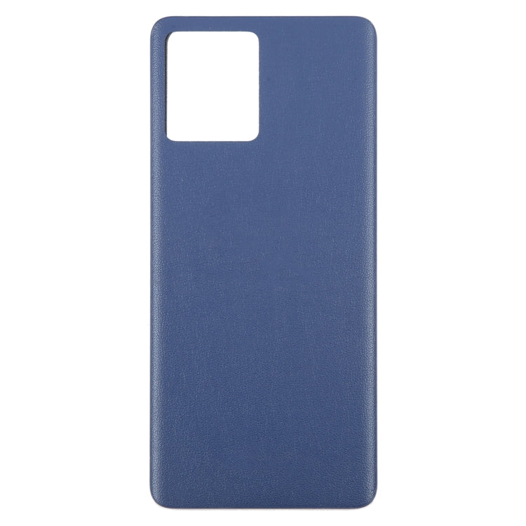 For Motorola Edge 30 Fusion Original Battery Back Cover(Blue) - Back Cover by buy2fix | Online Shopping UK | buy2fix