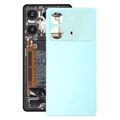 For Xiaomi Poco X6 Neo Original Battery Back Cover(Green) - Back Cover by buy2fix | Online Shopping UK | buy2fix