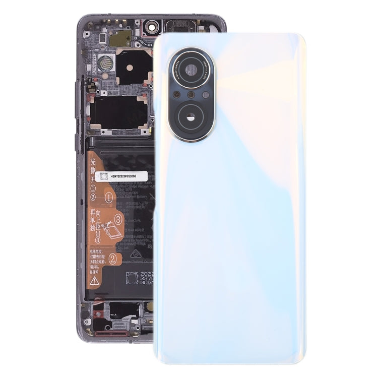 For Huawei Nova 9 SE Battery Back Cover with Camera Lens(White) - Back Cover by buy2fix | Online Shopping UK | buy2fix