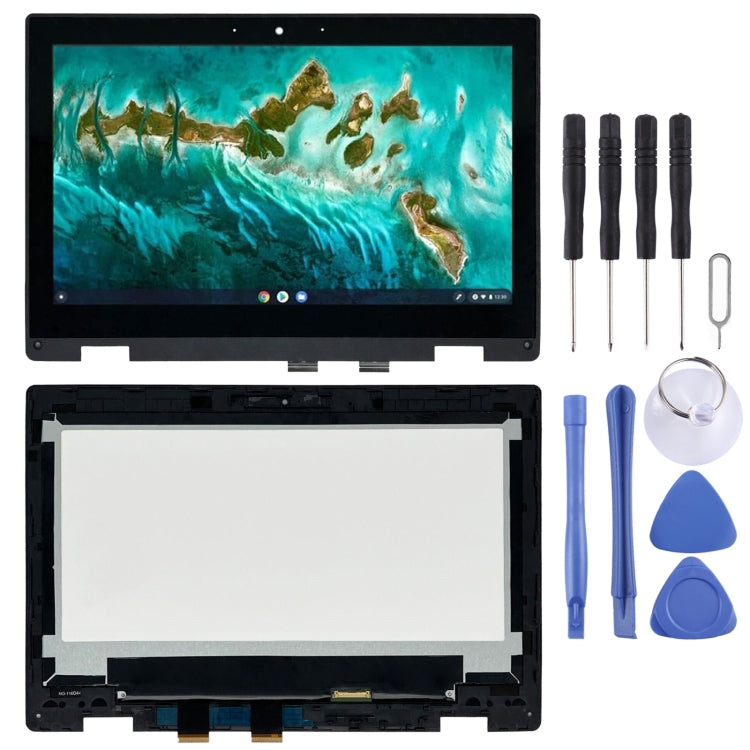 For ASUS Chromebook Flip CR1 CR1100CKA LCD Screen Digitizer Full Assembly with Frame - Asus Spare Parts by buy2fix | Online Shopping UK | buy2fix