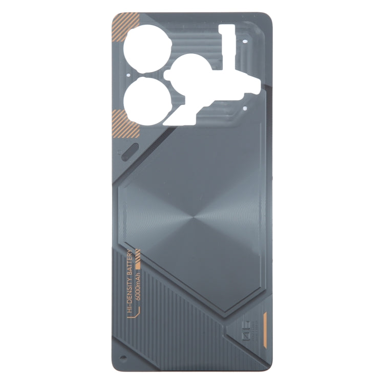 For Tecno Pova 6 Original Battery Back Cover(Black) - Back Cover by buy2fix | Online Shopping UK | buy2fix