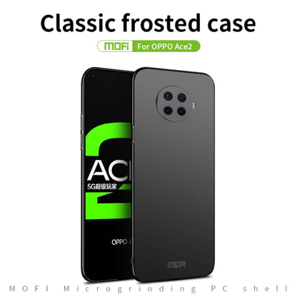 For OPPO Ace2 MOFI Frosted PC Ultra-thin Hard Case(Gold) - OPPO Cases by MOFI | Online Shopping UK | buy2fix