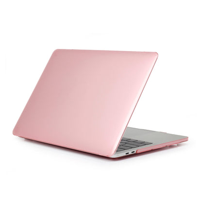 ENKAY Hat-Prince 3 in 1 For MacBook Pro 13 inch A2289 / A2251 (2020) Crystal Hard Shell Protective Case + Europe Version Ultra-thin TPU Keyboard Protector Cover + Anti-dust Plugs Set(Pink) - MacBook Pro Cases by ENKAY | Online Shopping UK | buy2fix