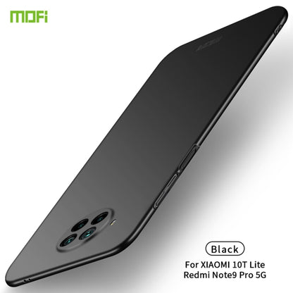 For Xiaomi Mi 10T Lite/NOTE9 PRO 5G MOFI Frosted PC Ultra-thin Hard C(Black) - Xiaomi Cases by MOFI | Online Shopping UK | buy2fix