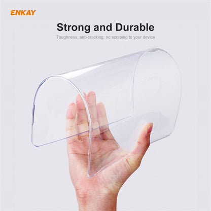 ENKAY 3 in 1 Crystal Laptop Protective Case + US Version TPU Keyboard Film + Anti-dust Plugs Set for MacBook Pro 13.3 inch A1706 / A1989 / A2159 (with Touch Bar)(Transparent) - MacBook Pro Cases by ENKAY | Online Shopping UK | buy2fix