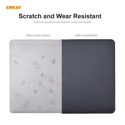 ENKAY 3 in 1 Matte Laptop Protective Case + EU Version TPU Keyboard Film + Anti-dust Plugs Set for MacBook Pro 13.3 inch A1708 (without Touch Bar)(Orange) - MacBook Pro Cases by ENKAY | Online Shopping UK | buy2fix