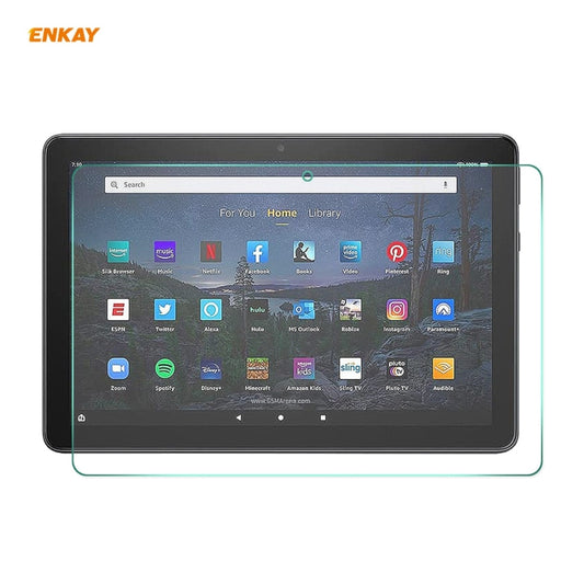 1 PCS For Amazon Fire HD 10 / HD 10 Plus 2021 ENKAY Hat-Prince 0.33mm 9H Surface Hardness 2.5D Explosion-proof Tempered Glass Protector Film - Others by ENKAY | Online Shopping UK | buy2fix