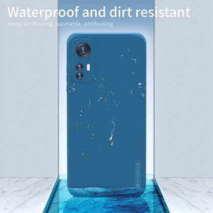 For Xiaomi 12 PINWUYO Liquid Silicone TPU Phone Case(Green) - Xiaomi Cases by PINWUYO | Online Shopping UK | buy2fix