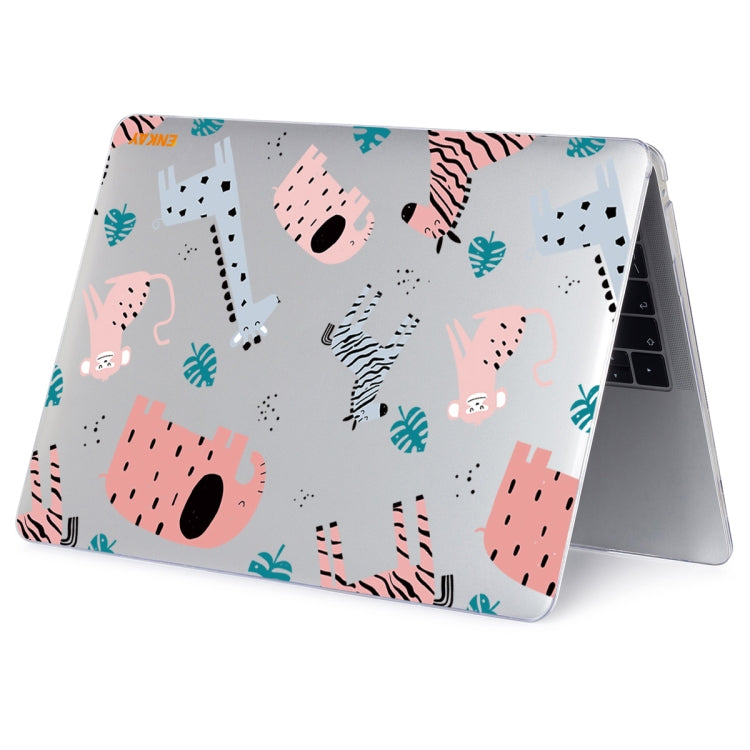 ENKAY Animal Series Pattern Laotop Protective Crystal Case For MacBook Pro 13.3 inch A2251 / A2289 / A2338 2020(Animals No.2) - MacBook Pro Cases by ENKAY | Online Shopping UK | buy2fix