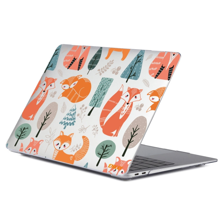 ENKAY Animal Series Pattern Laotop Protective Crystal Case For MacBook Pro 14.2 inch A2442 2021/A2779 2023(Fox) - MacBook Pro Cases by ENKAY | Online Shopping UK | buy2fix