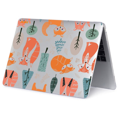 ENKAY Animal Series Pattern Laotop Protective Crystal Case For MacBook Pro 14.2 inch A2442 2021/A2779 2023(Fox) - MacBook Pro Cases by ENKAY | Online Shopping UK | buy2fix