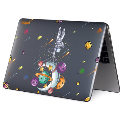 ENKAY Star Series Pattern Laotop Protective Crystal Case For MacBook Pro 13.3 inch A2251 / A2289 / A2338 2020(Balloon Astronaut) - MacBook Pro Cases by ENKAY | Online Shopping UK | buy2fix