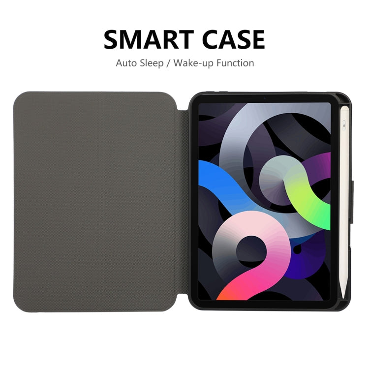 For iPad mini 2024 / mini 6 ENKAY Leather Stand Smart Tablet Case(Dark Blue) - iPad mini 6 Cases by ENKAY | Online Shopping UK | buy2fix