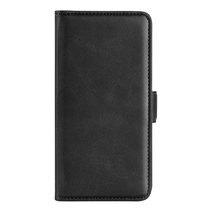 For Blackview A55 Pro Dual-side Magnetic Buckle Leather Phone Case(Black) - More Brand by buy2fix | Online Shopping UK | buy2fix