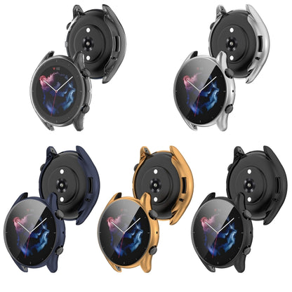 For Amazfit GTR 3 Shockproof TPU Plating Watch Case(Rose Gold) - Watch Cases by buy2fix | Online Shopping UK | buy2fix