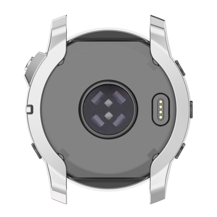 For Garmin Fenix 7 Shockproof TPU Watch Case(Silver) - Watch Cases by buy2fix | Online Shopping UK | buy2fix