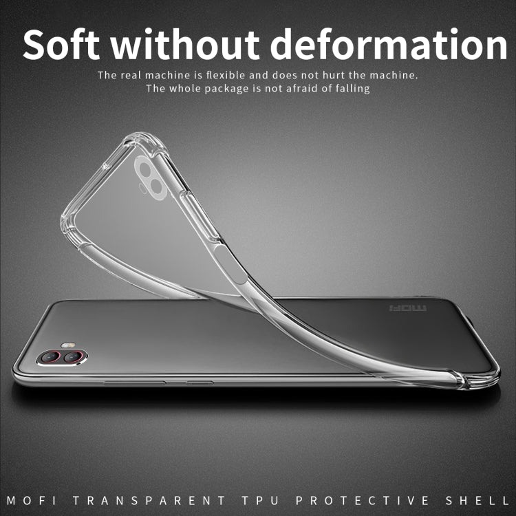 For Samsung Galaxy Xcover6 Pro MOFI Ming Series Ultra-thin TPU Phone Case(Transparent) - Galaxy Phone Cases by MOFI | Online Shopping UK | buy2fix