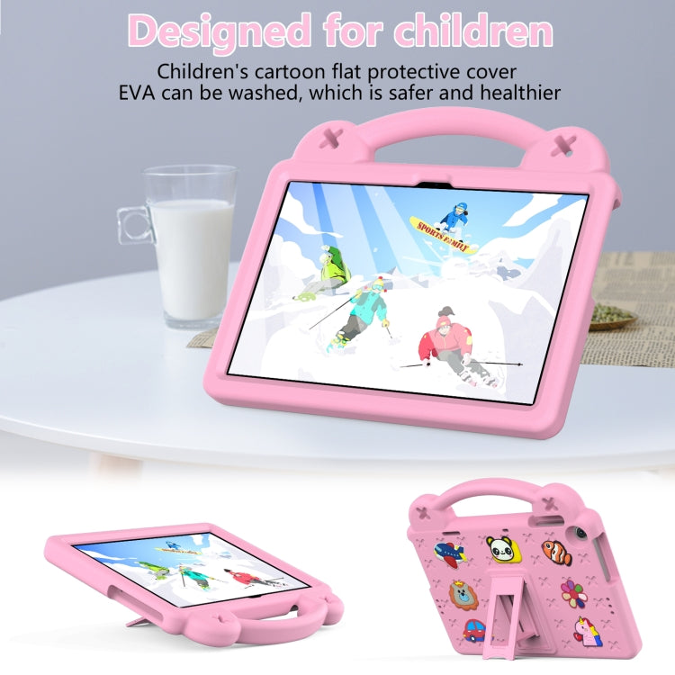 For Huawei MatePad T10S 10.1 / T10 9.7 / Honor Pad X8 10.1 Handle Kickstand Children EVA Shockproof Tablet Case(Pink) - Honor by buy2fix | Online Shopping UK | buy2fix