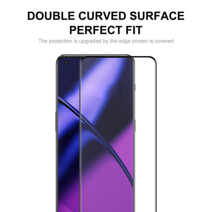 For OnePlus 11 2pcs ENKAY Hat-Prince 3D Hot Bending Explosion-proof Full Glue Tempered Glass Film - OnePlus Tempered Glass by ENKAY | Online Shopping UK | buy2fix