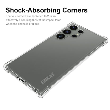 For Samsung Galaxy S24 Ultra 5G ENKAY Clear TPU Shockproof Anti-slip Phone Case - Galaxy S24 Ultra 5G Cases by ENKAY | Online Shopping UK | buy2fix