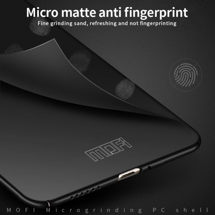 For Xiaomi Redmi Note 12S MOFI Micro-Frosted PC Ultra-thin Hard Phone Case(Black) - Xiaomi Cases by MOFI | Online Shopping UK | buy2fix