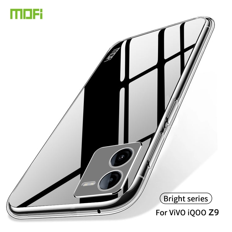 For vivo iQOO Z9 MOFI Ming Series Ultra-thin TPU Phone Case(Transparent) - vivo Cases by MOFI | Online Shopping UK | buy2fix