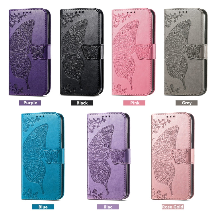 For vivo X100 Butterfly Love Flower Embossed Leather Phone Case(Gray) - X100 Cases by imak | Online Shopping UK | buy2fix