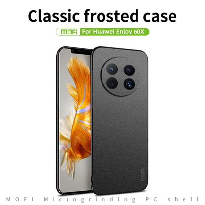 For Huawei Enjoy 60X MOFI Fandun Series Frosted PC Ultra-thin All-inclusive Phone Case(Blue) - Huawei Cases by MOFI | Online Shopping UK | buy2fix