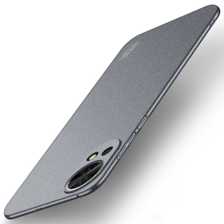 For Huawei nova 12 Pro / 12 Ultra MOFI Fandun Series Frosted PC Ultra-thin All-inclusive Phone Case(Gray) - Huawei Cases by MOFI | Online Shopping UK | buy2fix