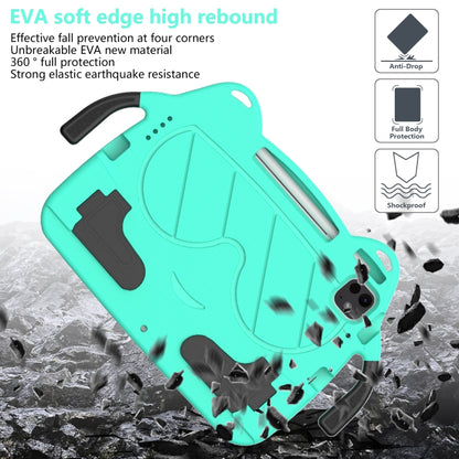 For iPad Pro 11 2024 Ice Baby EVA Shockproof Hard PC Tablet Case(Mint Green+Black) - iPad Pro 11 2024 Cases by buy2fix | Online Shopping UK | buy2fix