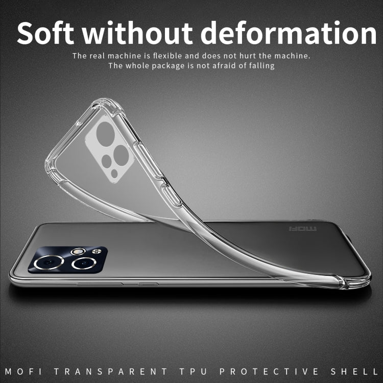 For Honor 90 GT MOFI Ming Series Ultra-thin TPU Phone Case(Transparent) - Honor Cases by MOFI | Online Shopping UK | buy2fix