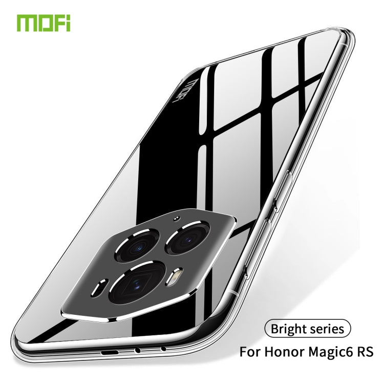 For Honor Magic6 RSR MOFI Ming Series Ultra-thin TPU Phone Case(Transparent) - Honor Cases by MOFI | Online Shopping UK | buy2fix