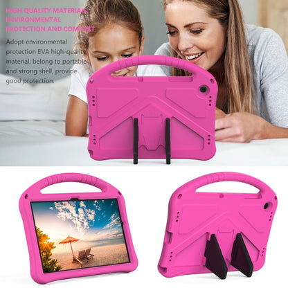 For Samsung Galaxy Tab A9+ EVA Shockproof Tablet Case with Holder(Rose Red) - Galaxy Tab A9+ by buy2fix | Online Shopping UK | buy2fix