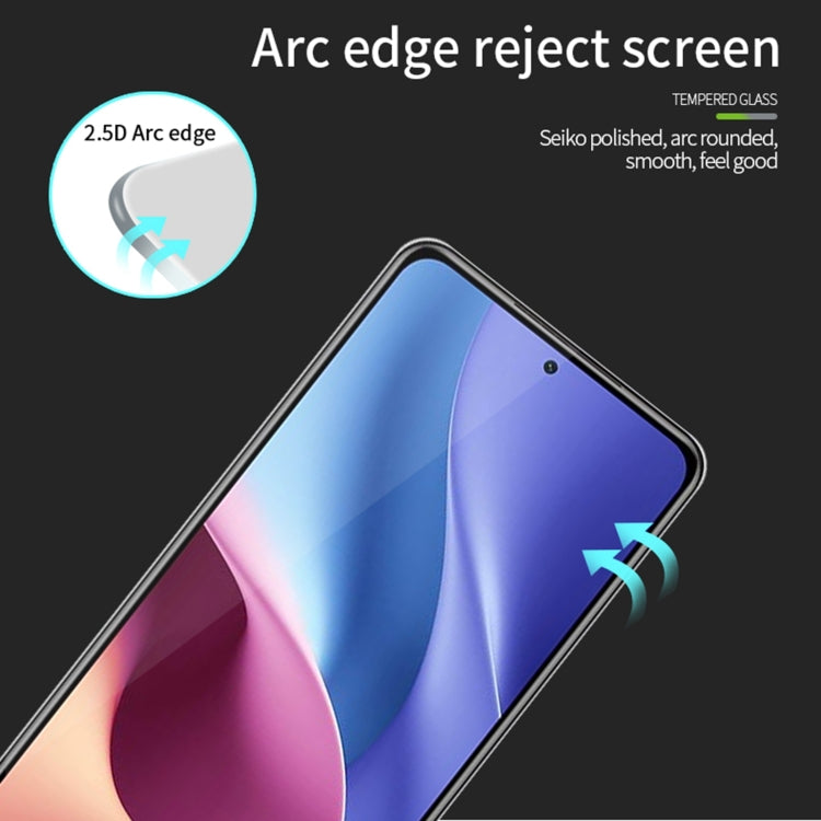 For Xiaomi Redmi Note 13 / 13 Pro 5G PINWUYO 9H 2.5D Full Screen Tempered Glass Film(Black) - Note 13 Tempered Glass by PINWUYO | Online Shopping UK | buy2fix