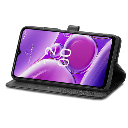 For Nokia G42 Mandala Flower Embossed Leather Phone Case(Black) - Nokia Cases by buy2fix | Online Shopping UK | buy2fix
